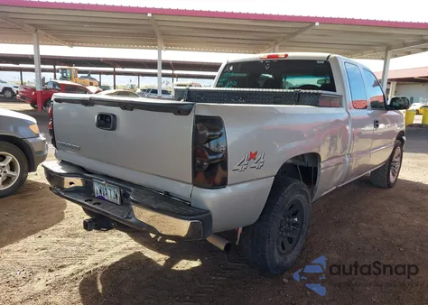 2006 Chevrolet Silverado 1500 Lt1 из США, поврежденный, VIN 2GCEK19V061107924